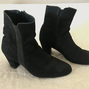 Arche Black Suede Boots